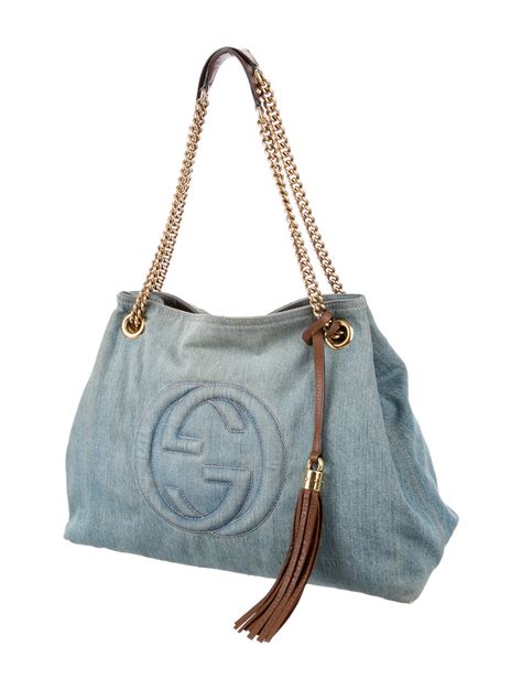 gucci soho bag gucci.com|Gucci soho denim bag.